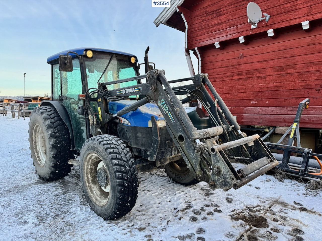 2003 New Holland TN75D 4x4 w/ Front Loader. 4000 hours! - Трактор: фото 3 2003 New Holland TN75D 4x4 w/ Front Loader. 4000 hours! - Трактор: фото 3