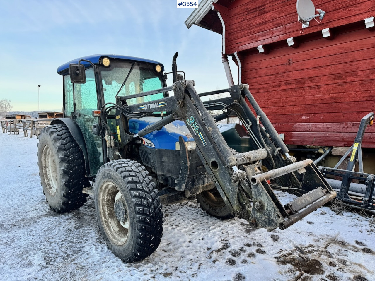 2003 New Holland TN75D 4x4 w/ Front Loader. 4000 hours! - Трактор: фото 2 2003 New Holland TN75D 4x4 w/ Front Loader. 4000 hours! - Трактор: фото 2