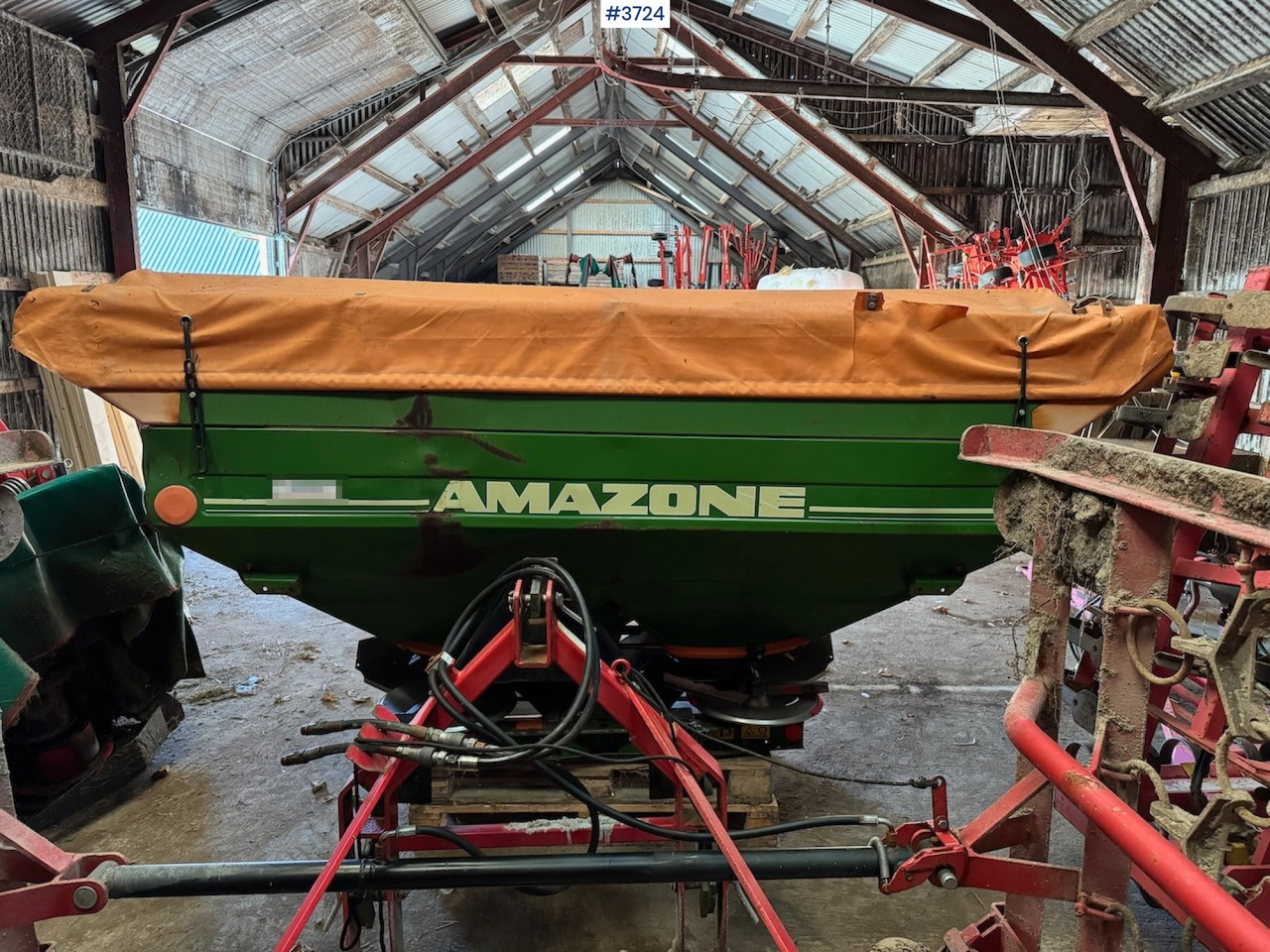 2005 Amazone ZA-M 1500 - Разбрасыватель удобрений: фото 4 2005 Amazone ZA-M 1500 - Разбрасыватель удобрений: фото 4