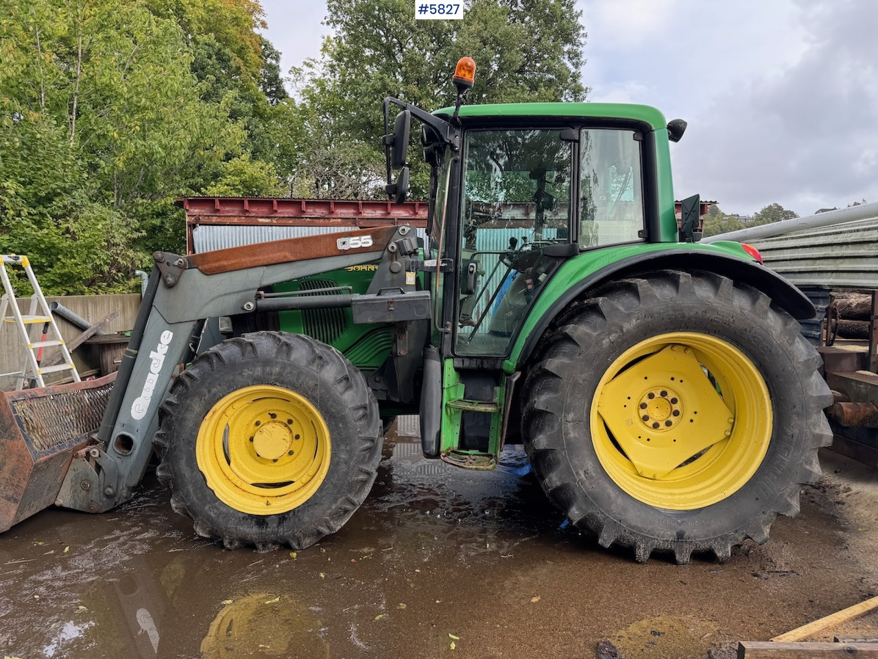 2005 John Deere 6320 w/ front loader. - Трактор: фото 2 2005 John Deere 6320 w/ front loader. - Трактор: фото 2