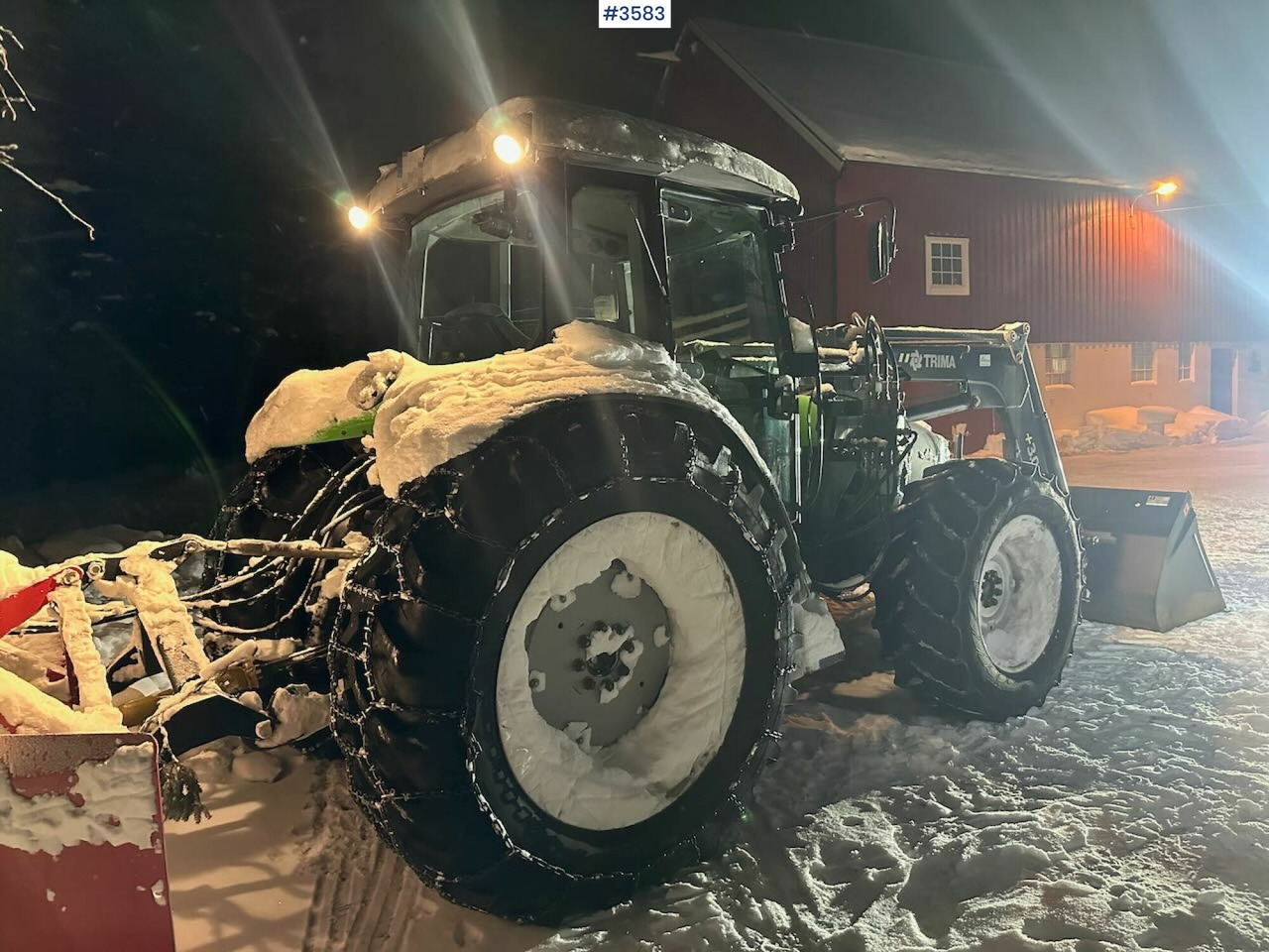 2008 Deutz-Fahr Agrofarm 100 traktor w/ Trima Front loader. See hours! - Трактор: фото 4 2008 Deutz-Fahr Agrofarm 100 traktor w/ Trima Front loader. See hours! - Трактор: фото 4