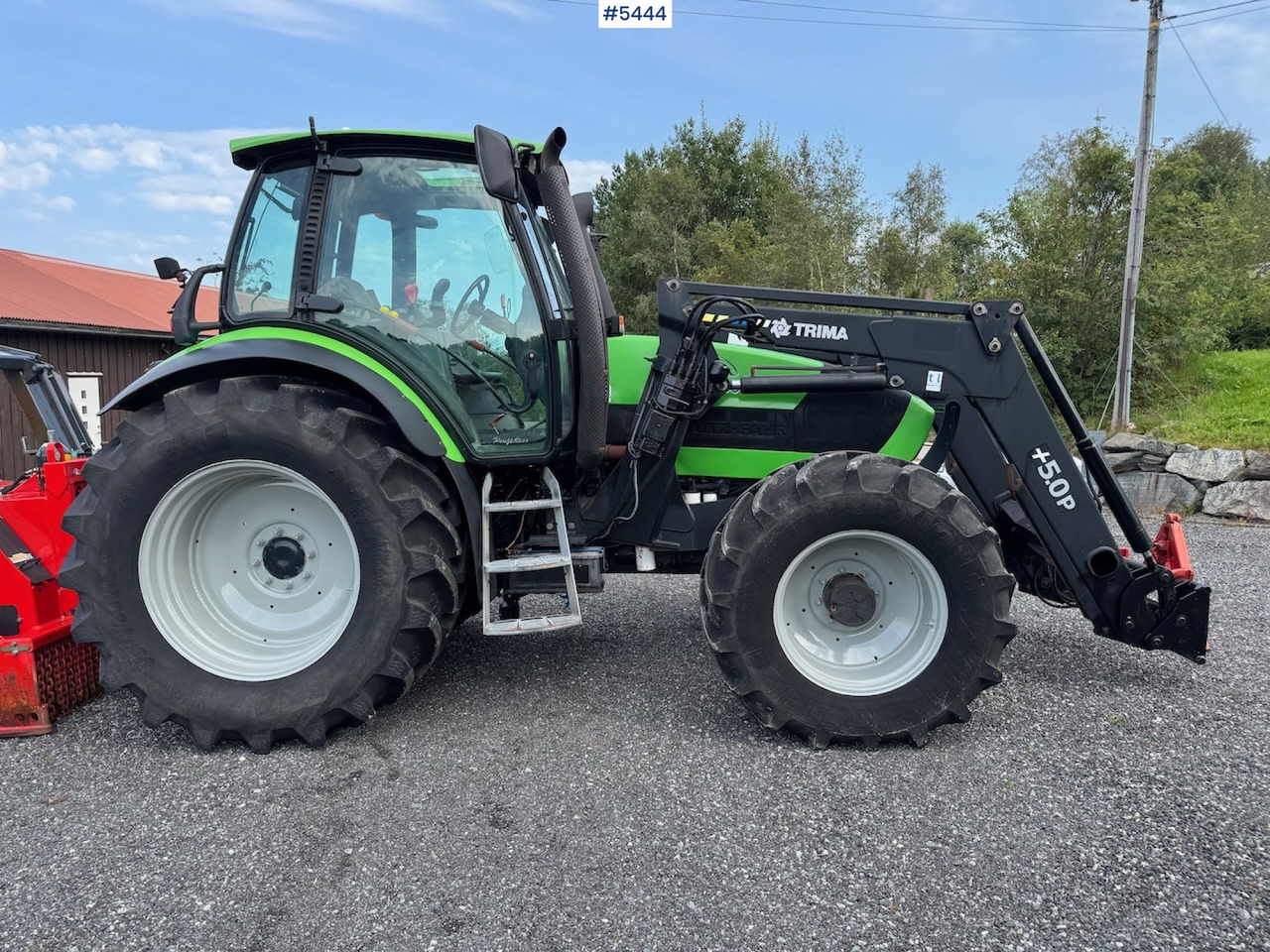 2008 Deutz Fahr Agrotron 150.7 w/ front loader. - Трактор: фото 4 2008 Deutz Fahr Agrotron 150.7 w/ front loader. - Трактор: фото 4