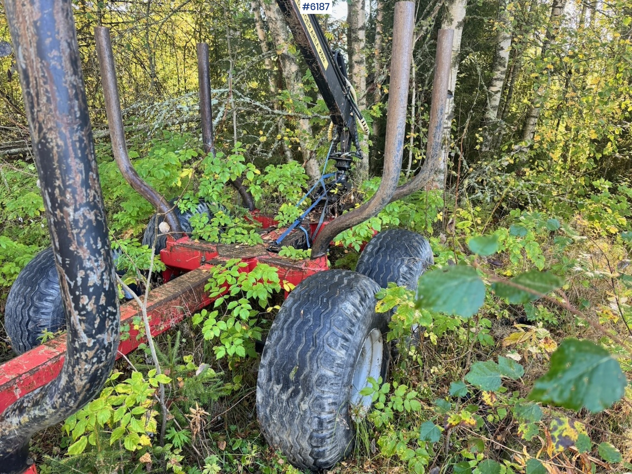 2008 Farmi Primero 3967 Timber trailer. - Прицеп лесовоз: фото 5 2008 Farmi Primero 3967 Timber trailer. - Прицеп лесовоз: фото 5