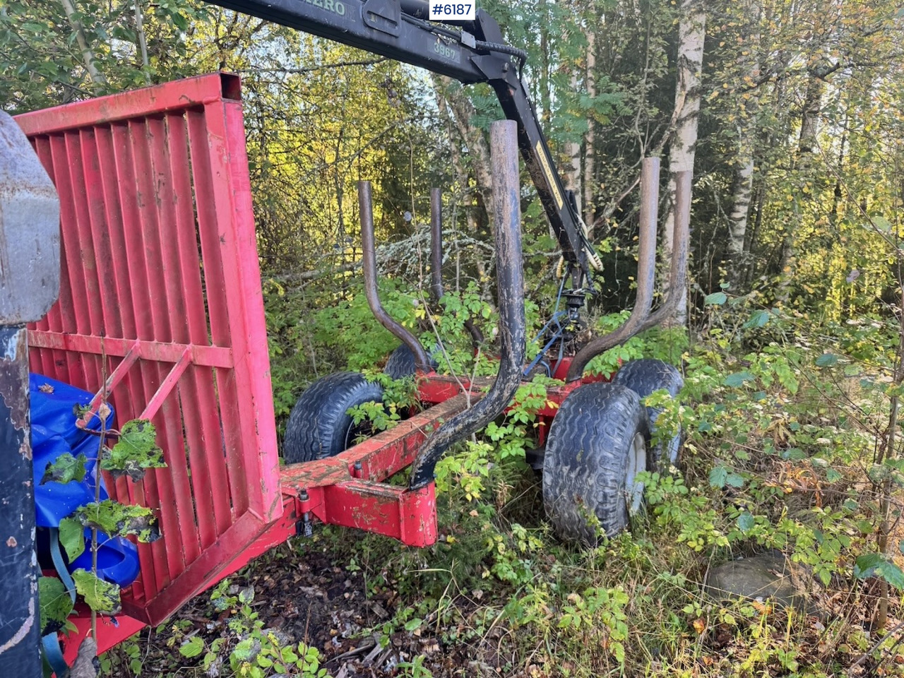 2008 Farmi Primero 3967 Timber trailer. - Прицеп лесовоз: фото 4 2008 Farmi Primero 3967 Timber trailer. - Прицеп лесовоз: фото 4