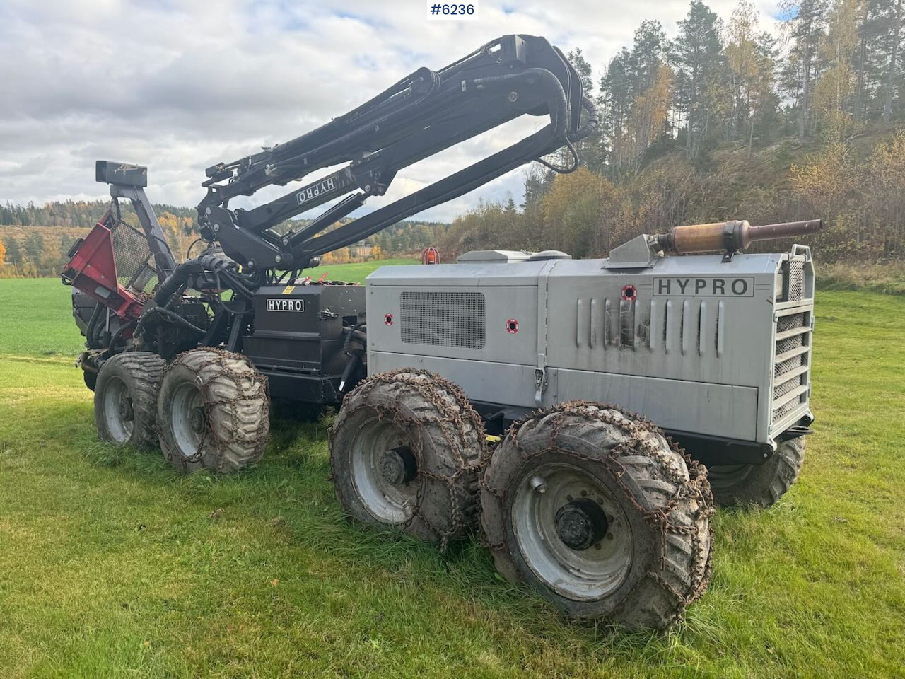 2008 Hypro 500LS harvesting machine with processor head and felling grapple - Харвестер: фото 4 2008 Hypro 500LS harvesting machine with processor head and felling grapple - Харвестер: фото 4