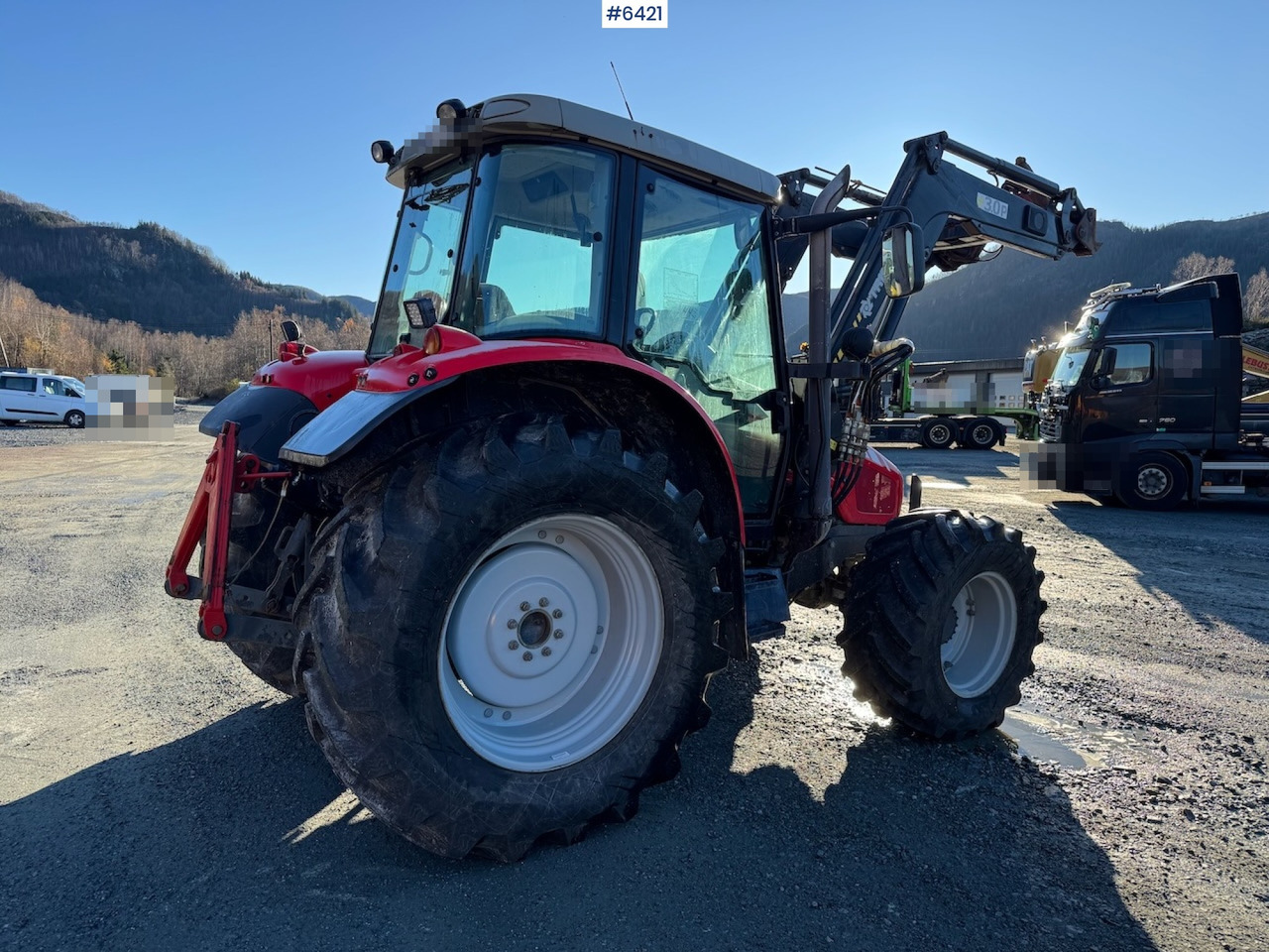 2009 Massey Ferguson 6455 Dyna-6 w/ front loader. - Трактор: фото 4 2009 Massey Ferguson 6455 Dyna-6 w/ front loader. - Трактор: фото 4