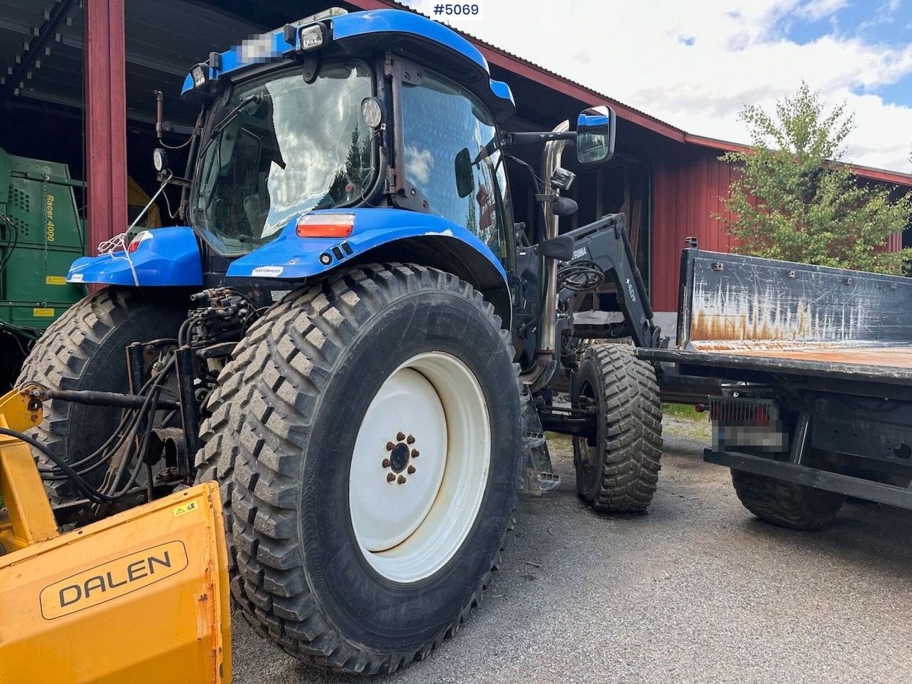 2009 New Holland T6040 SS w/ Trima front loader в лизинг 2009 New Holland T6040 SS w/ Trima front loader: фото 16