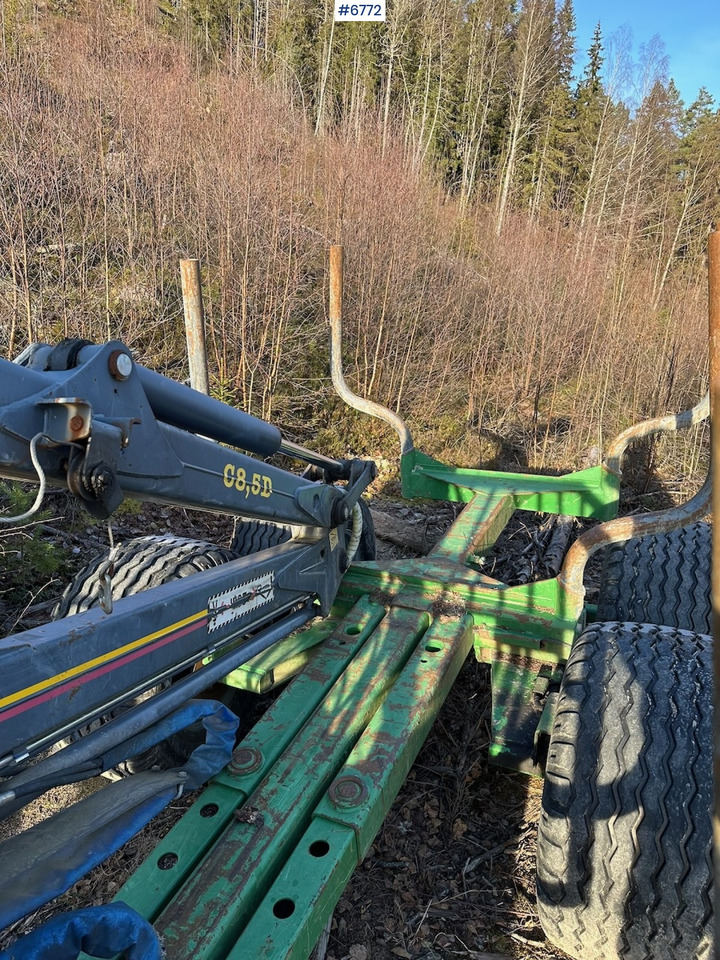 2011 Farma CT 8,5 - 12 Timber trailer - Прицеп лесовоз: фото 4 2011 Farma CT 8,5 - 12 Timber trailer - Прицеп лесовоз: фото 4