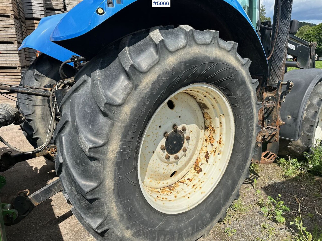 Трактор 2011 New Holland T6080 w/ trima +5.1p: фото 8