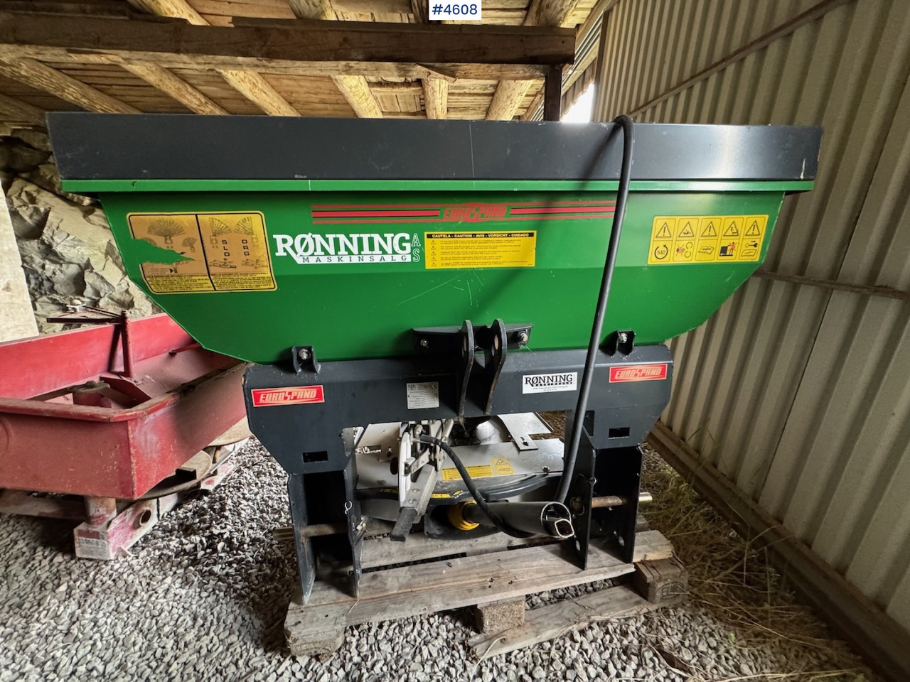 2012 EuroSpand Ercole Fertilizer Spreader - Разбрасыватель удобрений: фото 5 2012 EuroSpand Ercole Fertilizer Spreader - Разбрасыватель удобрений: фото 5