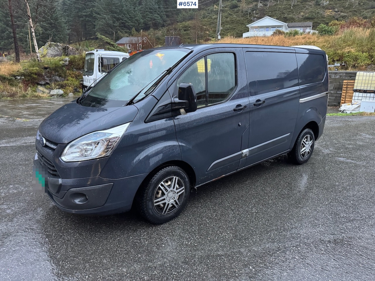 2013 Ford Transit Custom. Replaced engine. - Цельнометаллический фургон: фото 1 2013 Ford Transit Custom. Replaced engine. - Цельнометаллический фургон: фото 1
