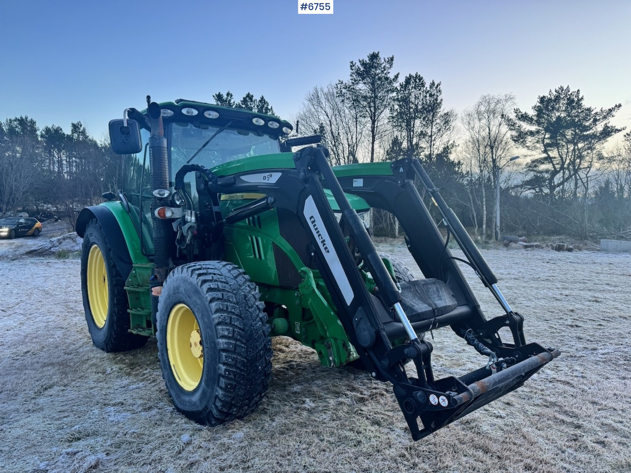 2013 John Deere 6125R w/ Front Hydraulics and Front Loader. - Трактор: фото 2 2013 John Deere 6125R w/ Front Hydraulics and Front Loader. - Трактор: фото 2