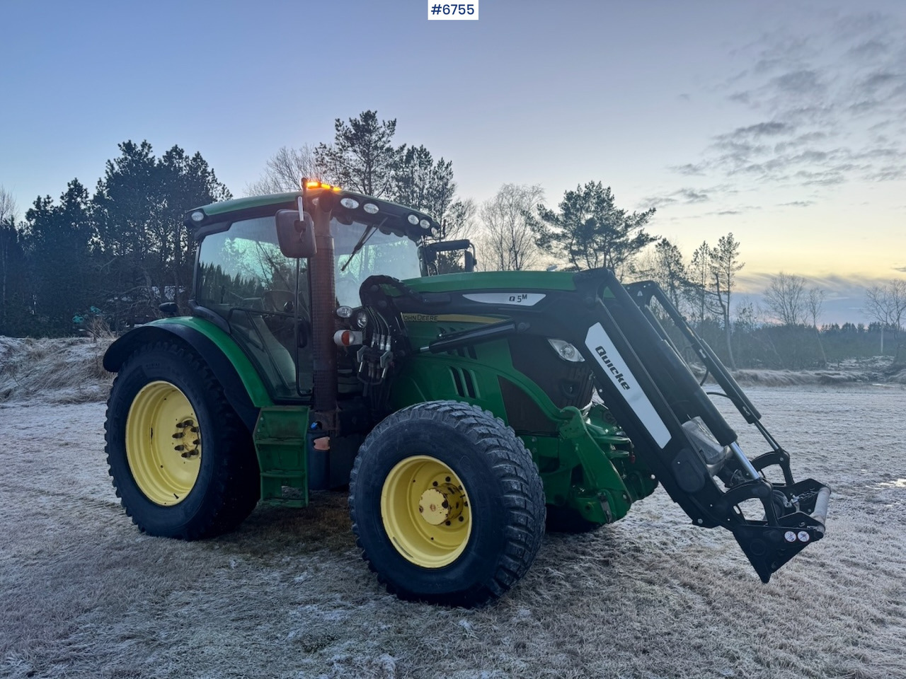2013 John Deere 6125R w/ Front Hydraulics and Front Loader. - Трактор: фото 4 2013 John Deere 6125R w/ Front Hydraulics and Front Loader. - Трактор: фото 4