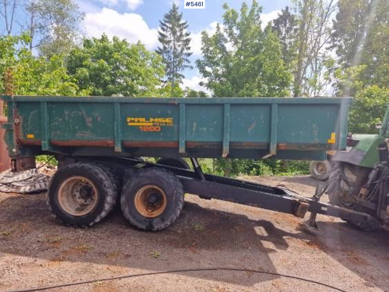 2013 Palmse 1200 Dump Trailer - Сельскохозяйственный прицеп-самосвал: фото 1 2013 Palmse 1200 Dump Trailer - Сельскохозяйственный прицеп-самосвал: фото 1