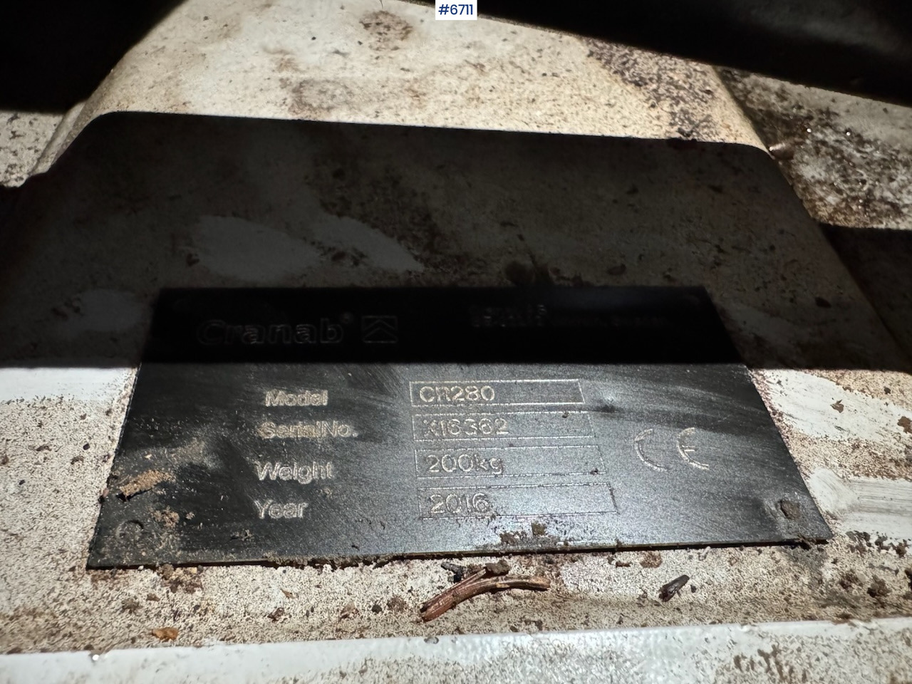 2016 Cranab CR280 Pinch - Грейфер: фото 5 2016 Cranab CR280 Pinch - Грейфер: фото 5