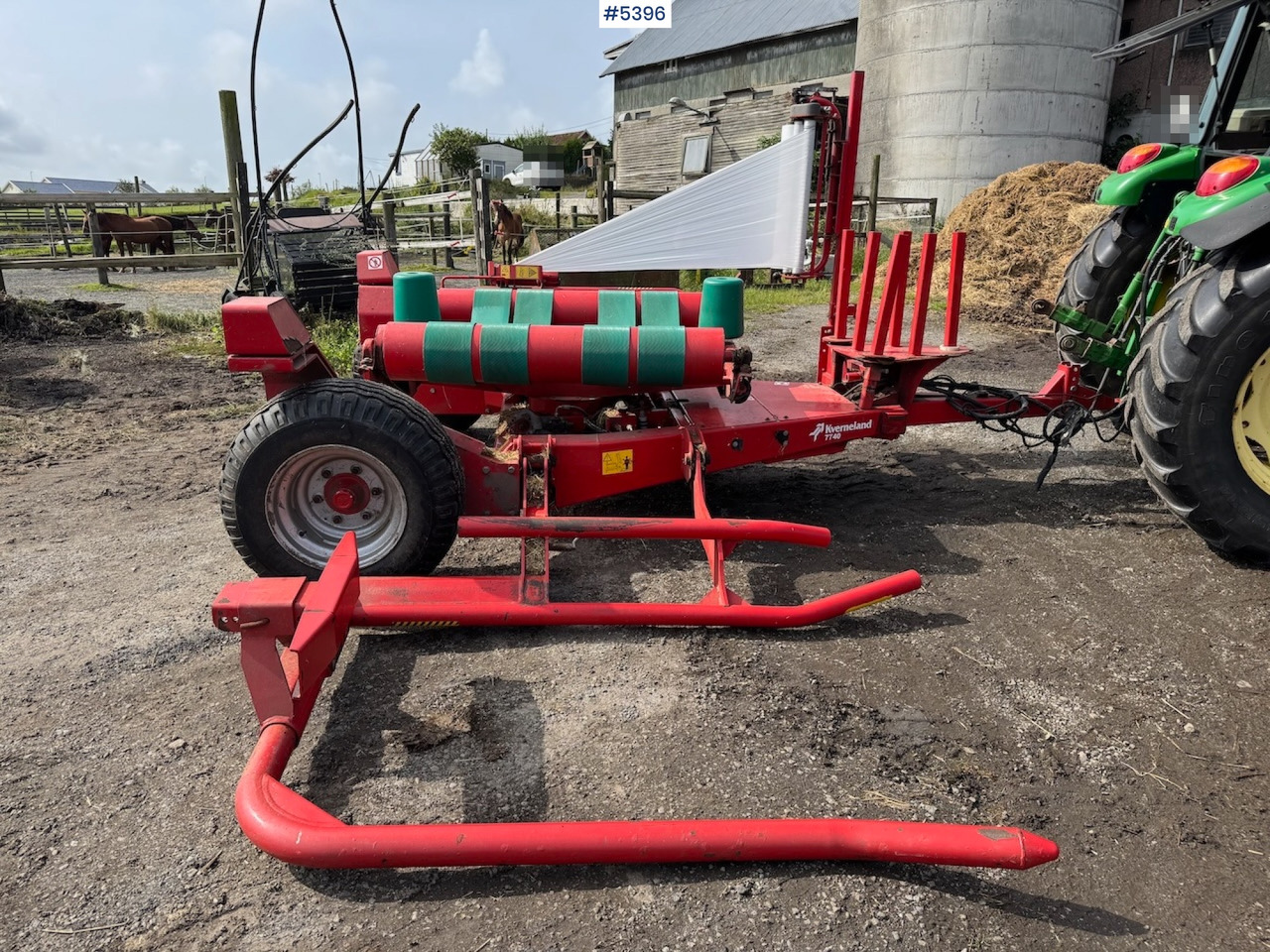 2016 Kverneland 7740 J round bale wrapper - Техника для сенозаготовки: фото 2 2016 Kverneland 7740 J round bale wrapper - Техника для сенозаготовки: фото 2