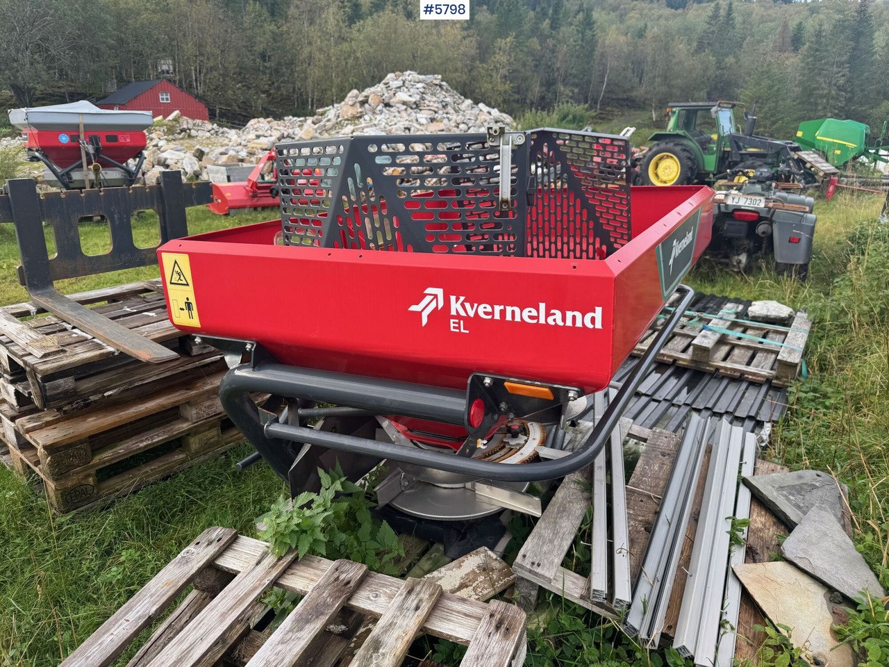 2018 Kverneland Manure spreader. Repair project - Разбрасыватель удобрений: фото 1 2018 Kverneland Manure spreader. Repair project - Разбрасыватель удобрений: фото 1