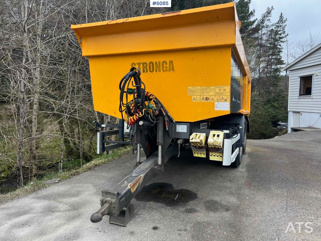 2019 2 axle Stronga DL1200 Dumper trailer - Сельскохозяйственный прицеп-самосвал: фото 5 2019 2 axle Stronga DL1200 Dumper trailer - Сельскохозяйственный прицеп-самосвал: фото 5