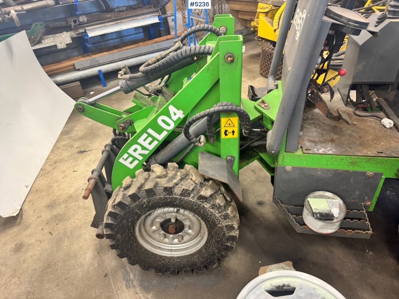 2019 Everun Erel 04 Skid Steer Loader w/ Bucket - Компактный фронтальный погрузчик: фото 3 2019 Everun Erel 04 Skid Steer Loader w/ Bucket - Компактный фронтальный погрузчик: фото 3