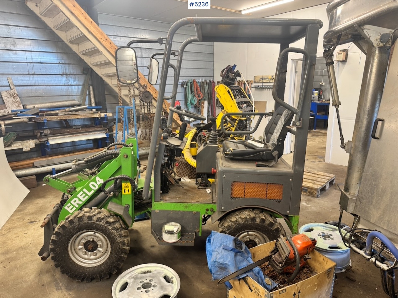 2019 Everun Erel 04 Skid Steer Loader w/ Bucket - Компактный фронтальный погрузчик: фото 1 2019 Everun Erel 04 Skid Steer Loader w/ Bucket - Компактный фронтальный погрузчик: фото 1