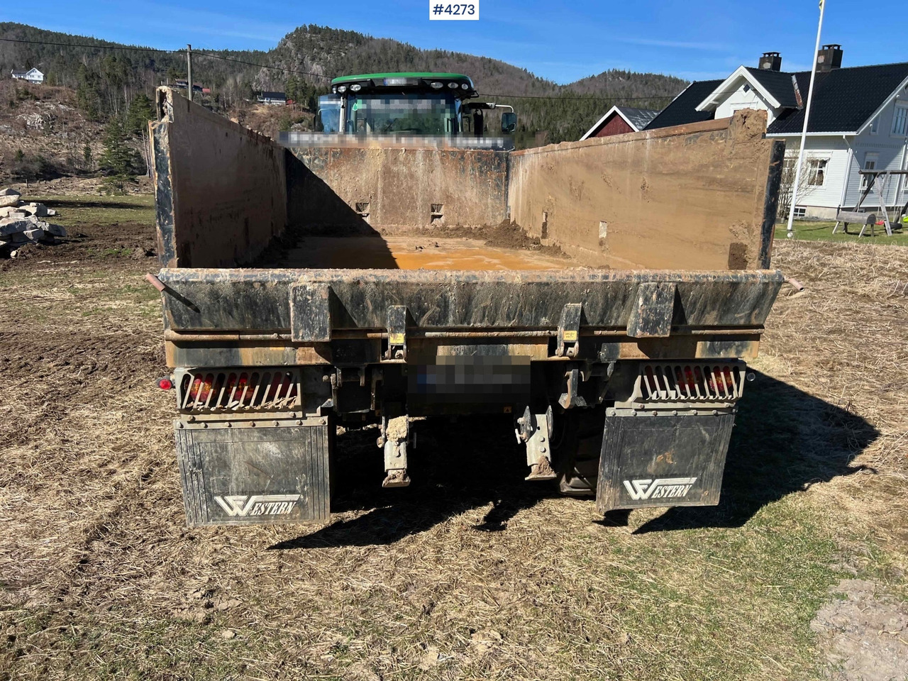 Сельскохозяйственный прицеп-самосвал 2020 Richard Western wf19DLH 2 axle dump trailer for tractor: фото 8
