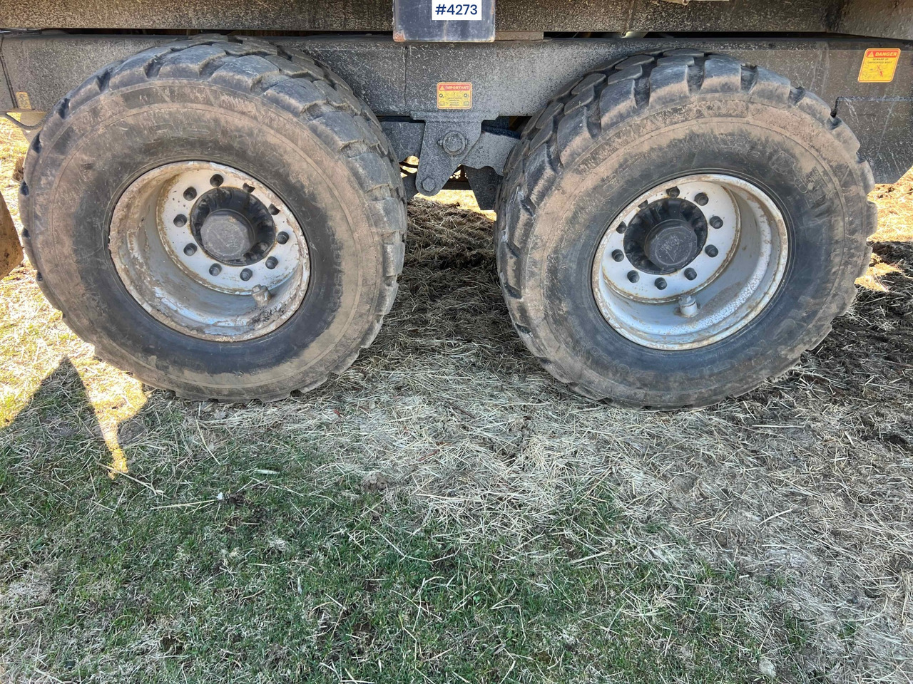 Сельскохозяйственный прицеп-самосвал 2020 Richard Western wf19DLH 2 axle dump trailer for tractor: фото 13