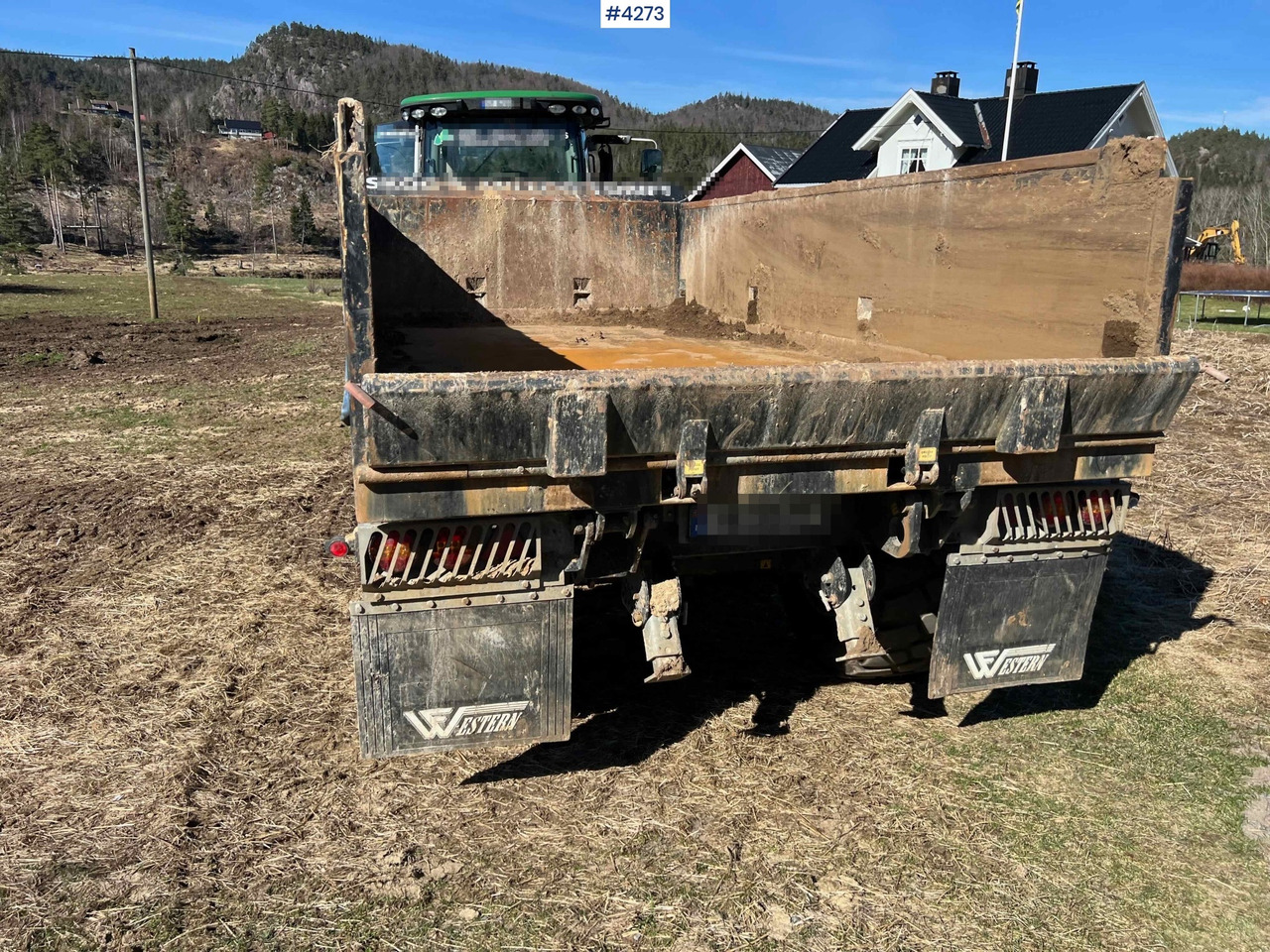 Сельскохозяйственный прицеп-самосвал 2020 Richard Western wf19DLH 2 axle dump trailer for tractor: фото 7