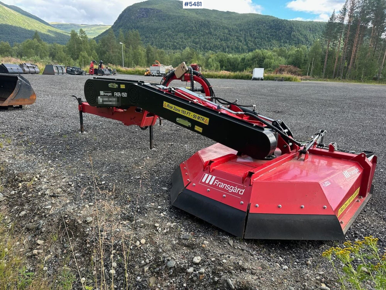 2023 Fransgård FKR-1501 Brush cutter - Техника для сенозаготовки: фото 1 2023 Fransgård FKR-1501 Brush cutter - Техника для сенозаготовки: фото 1