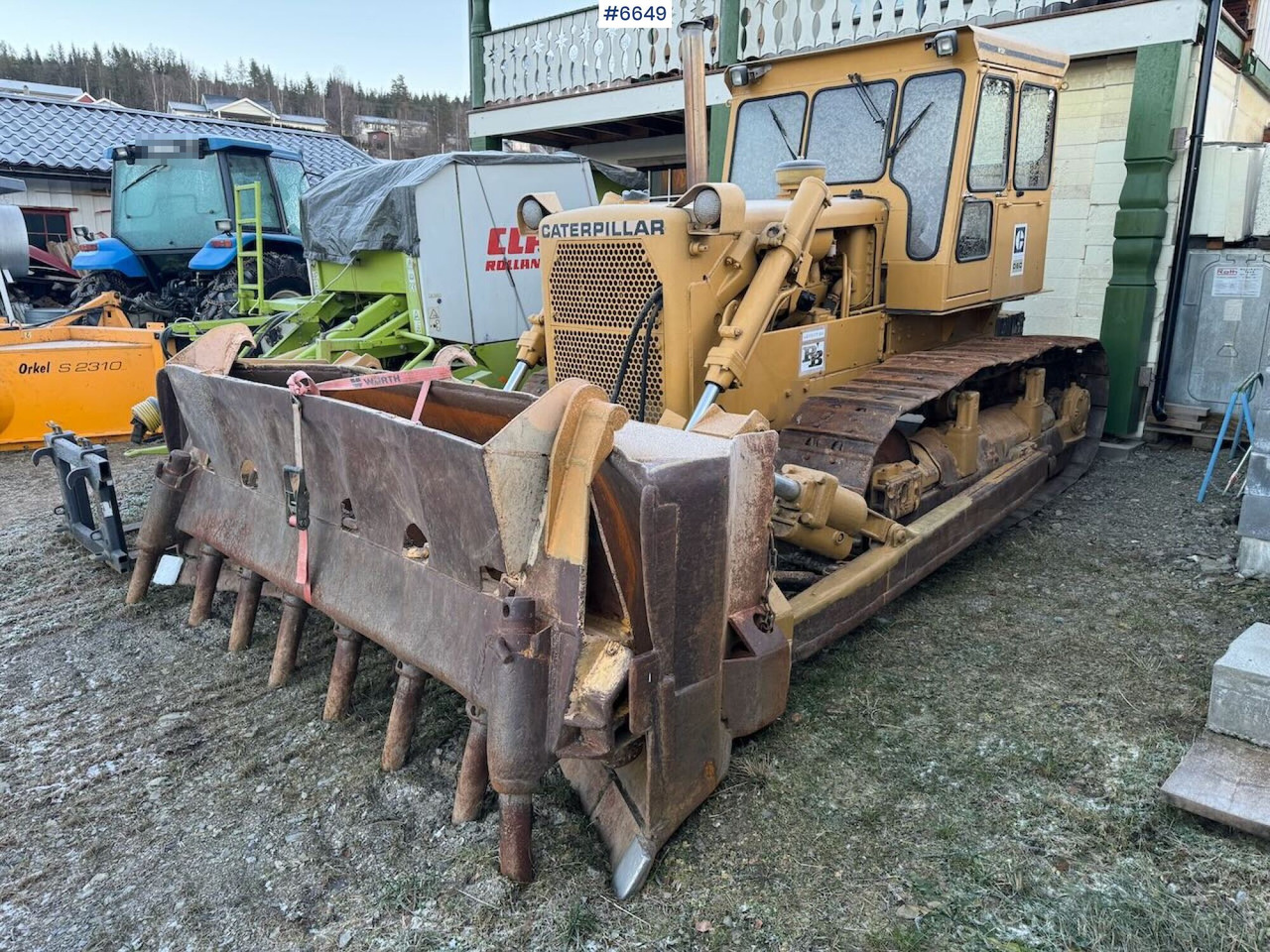 CAT D6C Dozer w/ blade and ripper. - Бульдозер: фото 3 CAT D6C Dozer w/ blade and ripper. - Бульдозер: фото 3