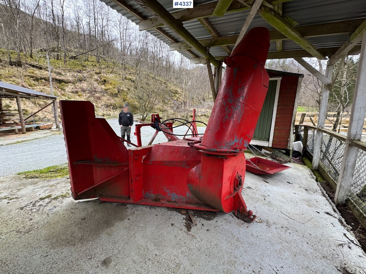 Dalen 278 Snow blower. - Роторный снегоочиститель для Коммунальной и специальной техники: фото 4 Dalen 278 Snow blower. - Роторный снегоочиститель для Коммунальной и специальной техники: фото 4