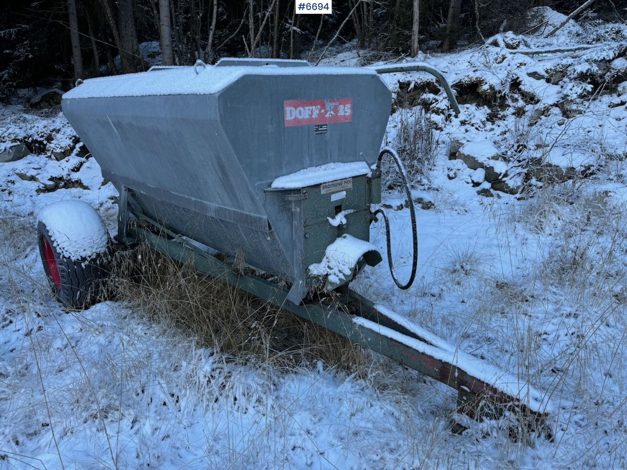 Doff X25 Manure spreader - Навозоразбрасыватель: фото 3 Doff X25 Manure spreader - Навозоразбрасыватель: фото 3