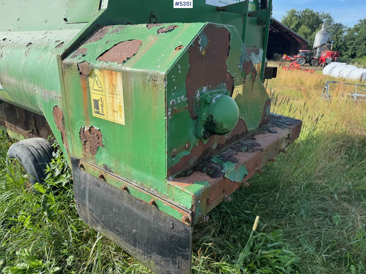 Инвентарь для животноводства Keenan classic 140 forage mixer: фото 18
