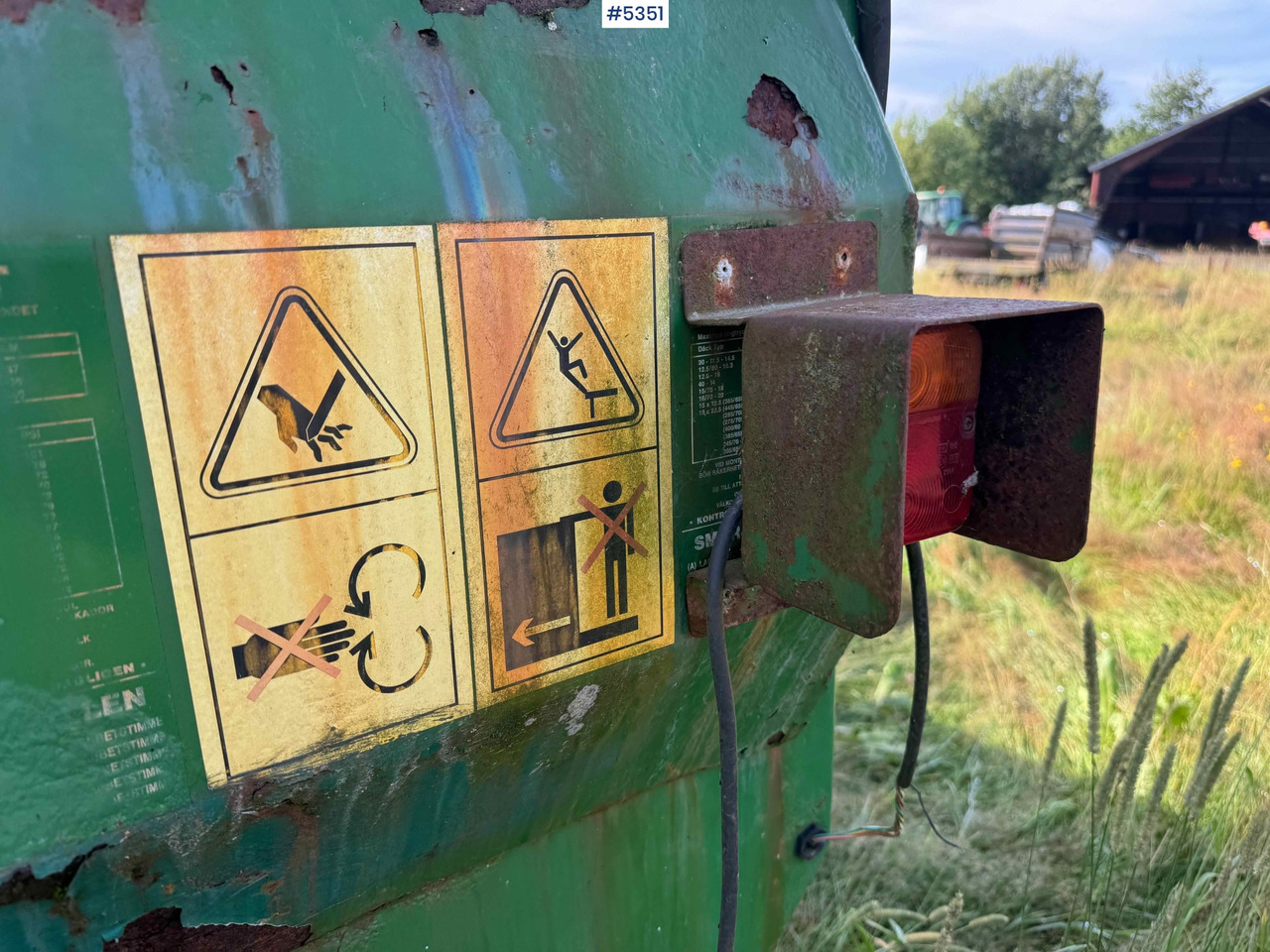 Инвентарь для животноводства Keenan classic 140 forage mixer: фото 20