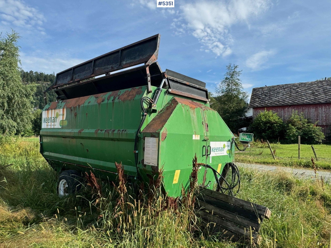 Инвентарь для животноводства Keenan classic 140 forage mixer: фото 8