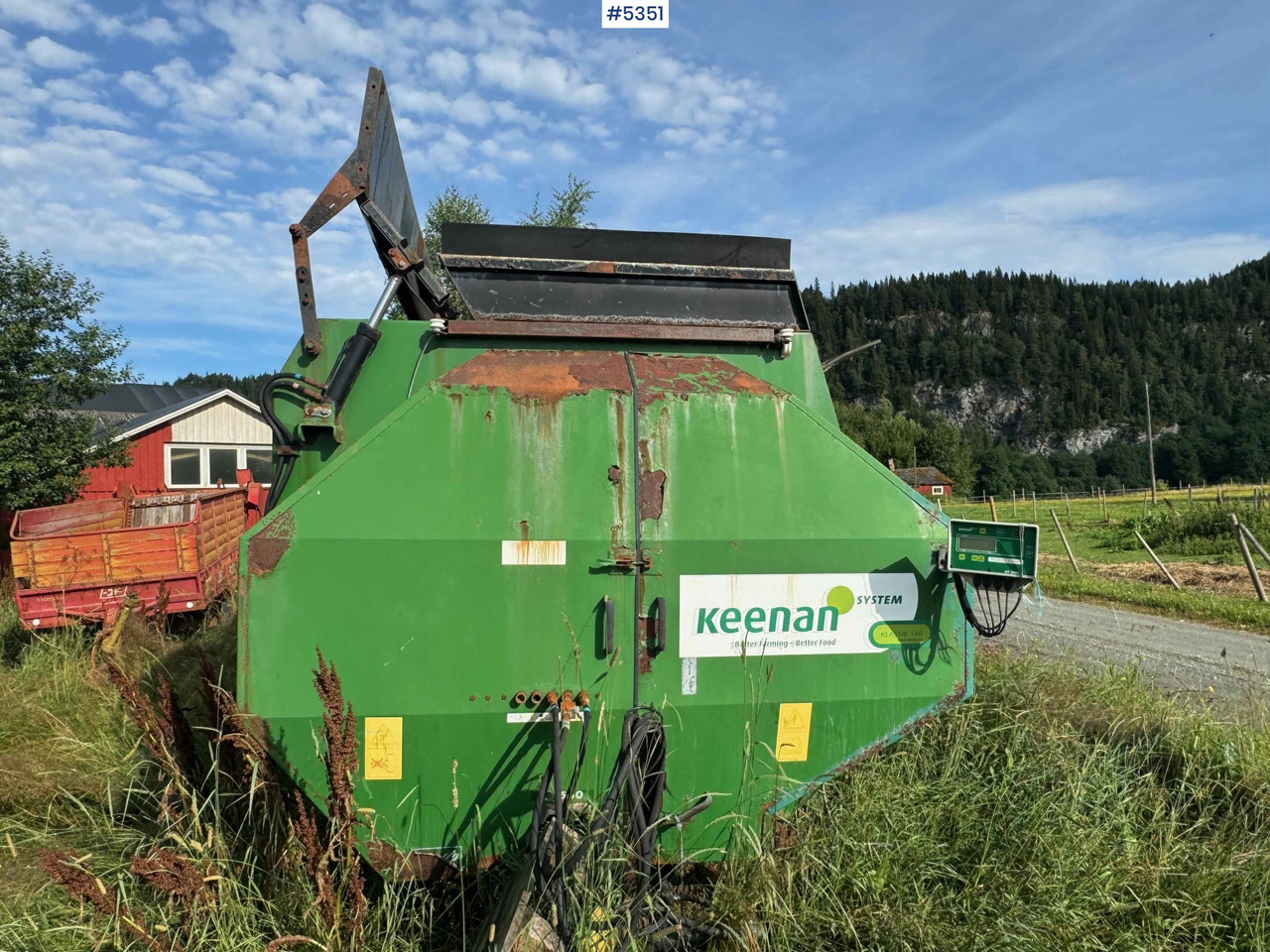 Инвентарь для животноводства Keenan classic 140 forage mixer: фото 9