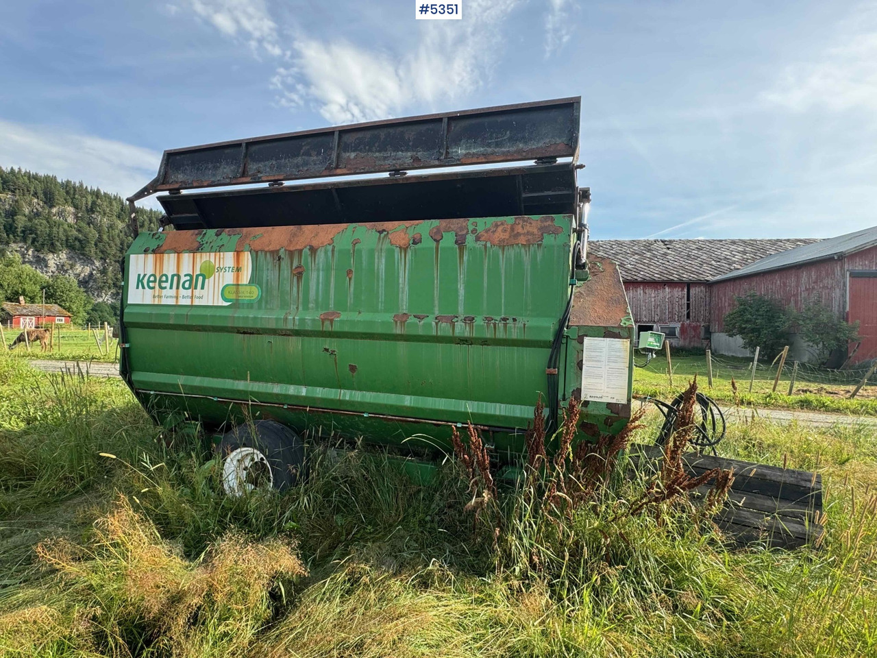 Инвентарь для животноводства Keenan classic 140 forage mixer: фото 7