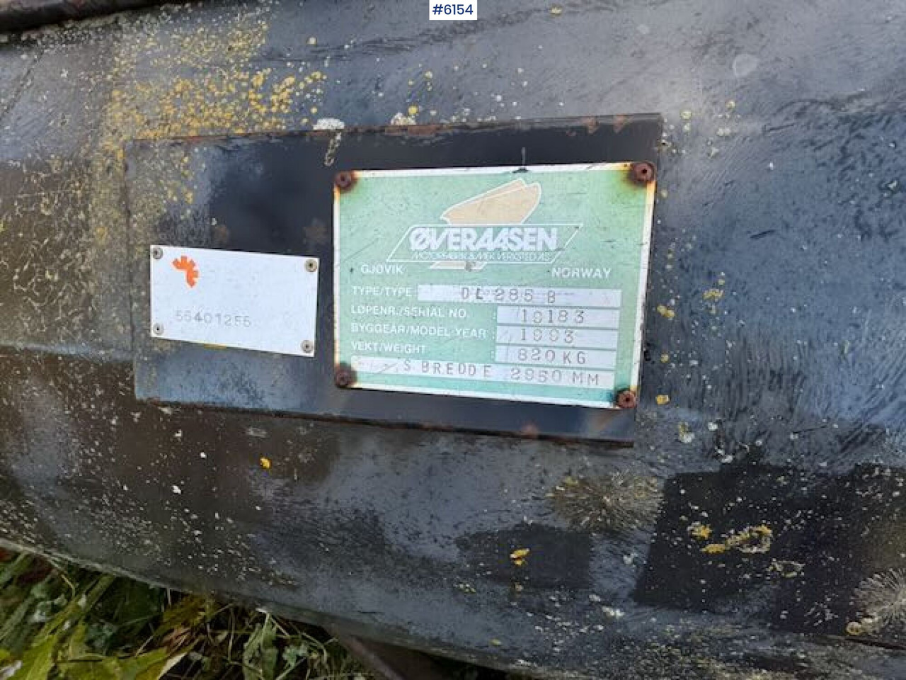Коммунальная/ Специальная техника 1993 Øveråsen D-2285B diagonal snow plow: фото 19 Коммунальная/ Специальная техника 1993 Øveråsen D-2285B diagonal snow plow: фото 19