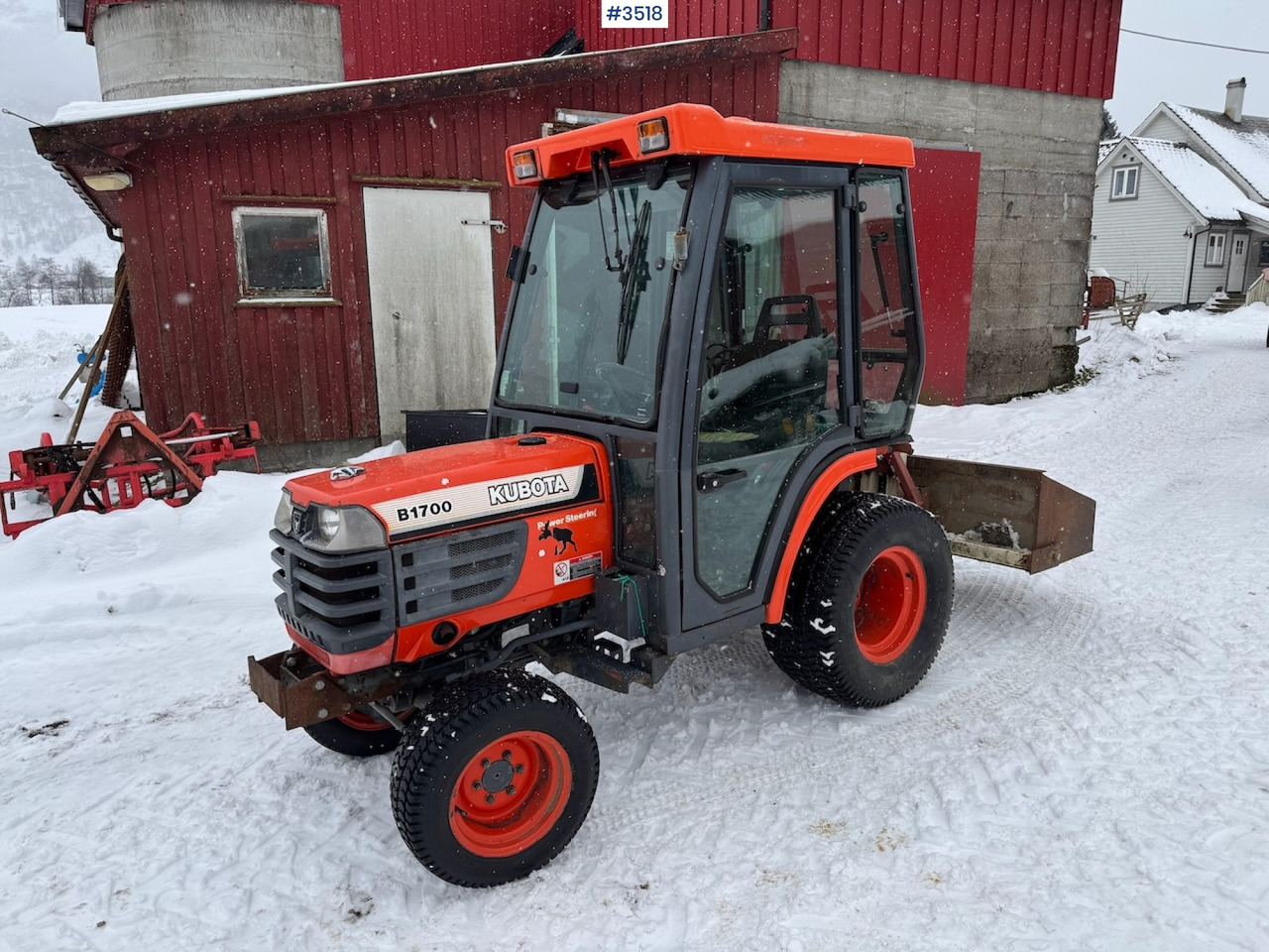 Kubota B1700 with low hours and some extra equipment - Трактор: фото 3 Kubota B1700 with low hours and some extra equipment - Трактор: фото 3