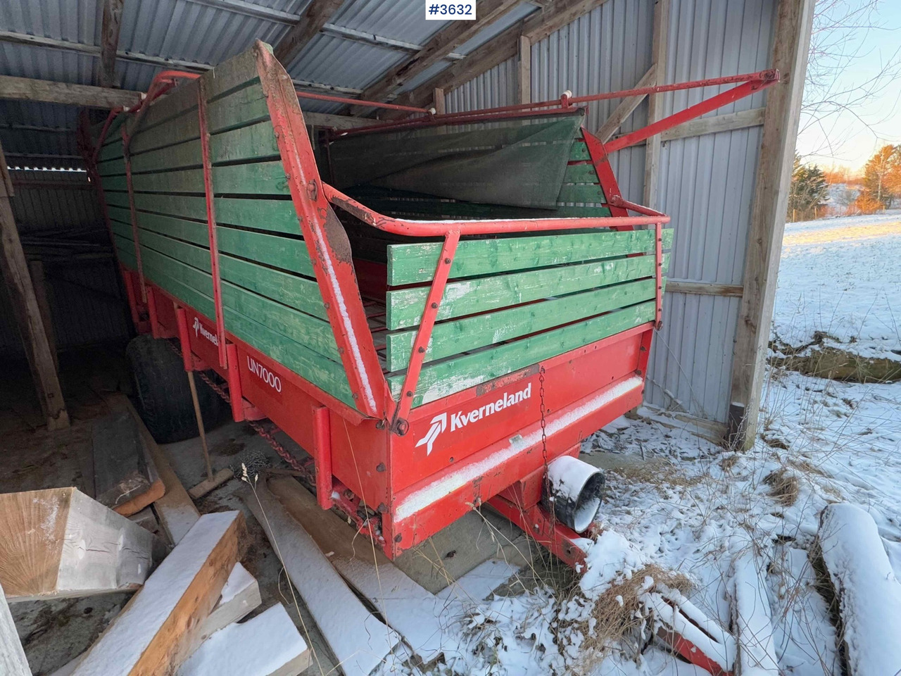Kverneland UN7000 unloading trailer - Техника для сенозаготовки: фото 5 Kverneland UN7000 unloading trailer - Техника для сенозаготовки: фото 5