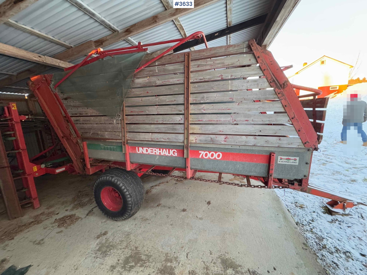 Kverneland UN7000 unloading trailer - Техника для сенозаготовки: фото 4 Kverneland UN7000 unloading trailer - Техника для сенозаготовки: фото 4