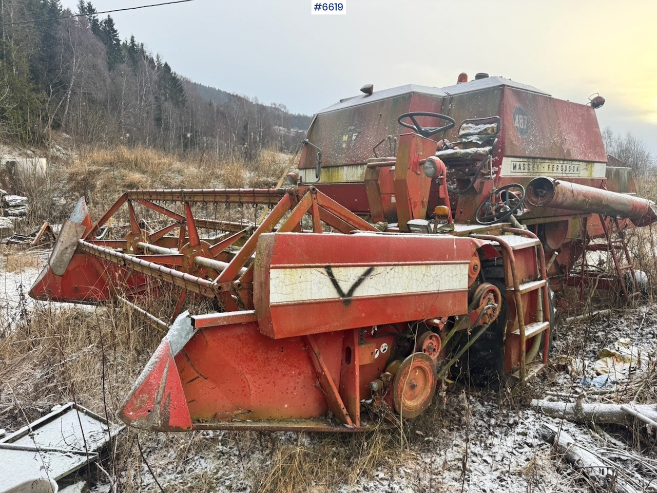 Massey Ferguson 487 Combine Harvester. - Зерноуборочный комбайн: фото 5 Massey Ferguson 487 Combine Harvester. - Зерноуборочный комбайн: фото 5