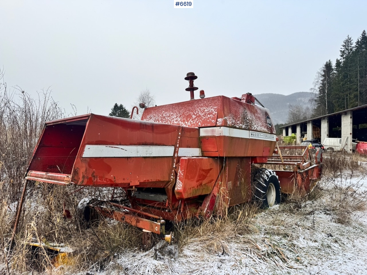 Massey Ferguson 487 Combine Harvester. - Зерноуборочный комбайн: фото 2 Massey Ferguson 487 Combine Harvester. - Зерноуборочный комбайн: фото 2