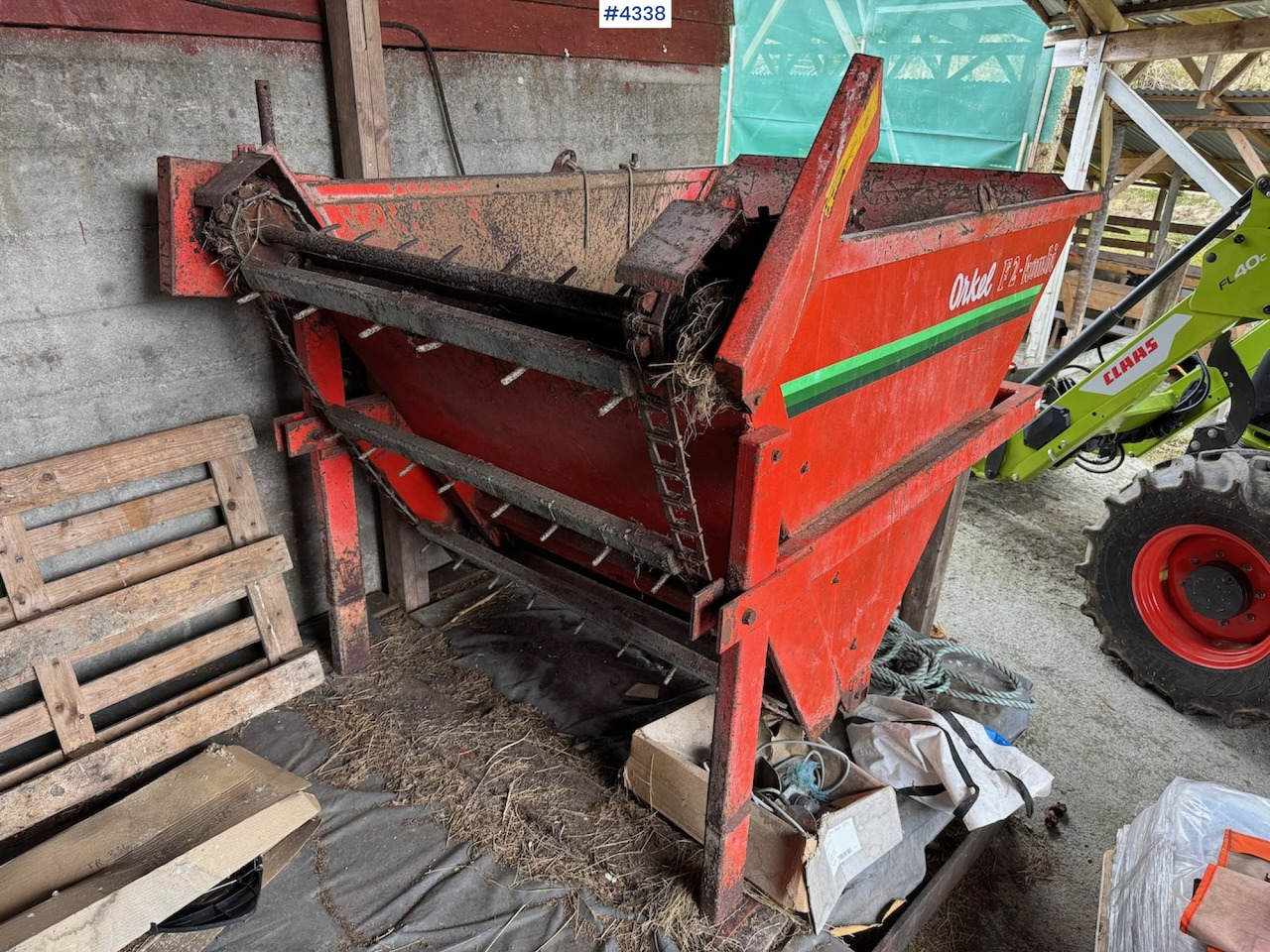Orkel F2 Combination silage spreader. - Инвентарь для животноводства: фото 2 Orkel F2 Combination silage spreader. - Инвентарь для животноводства: фото 2