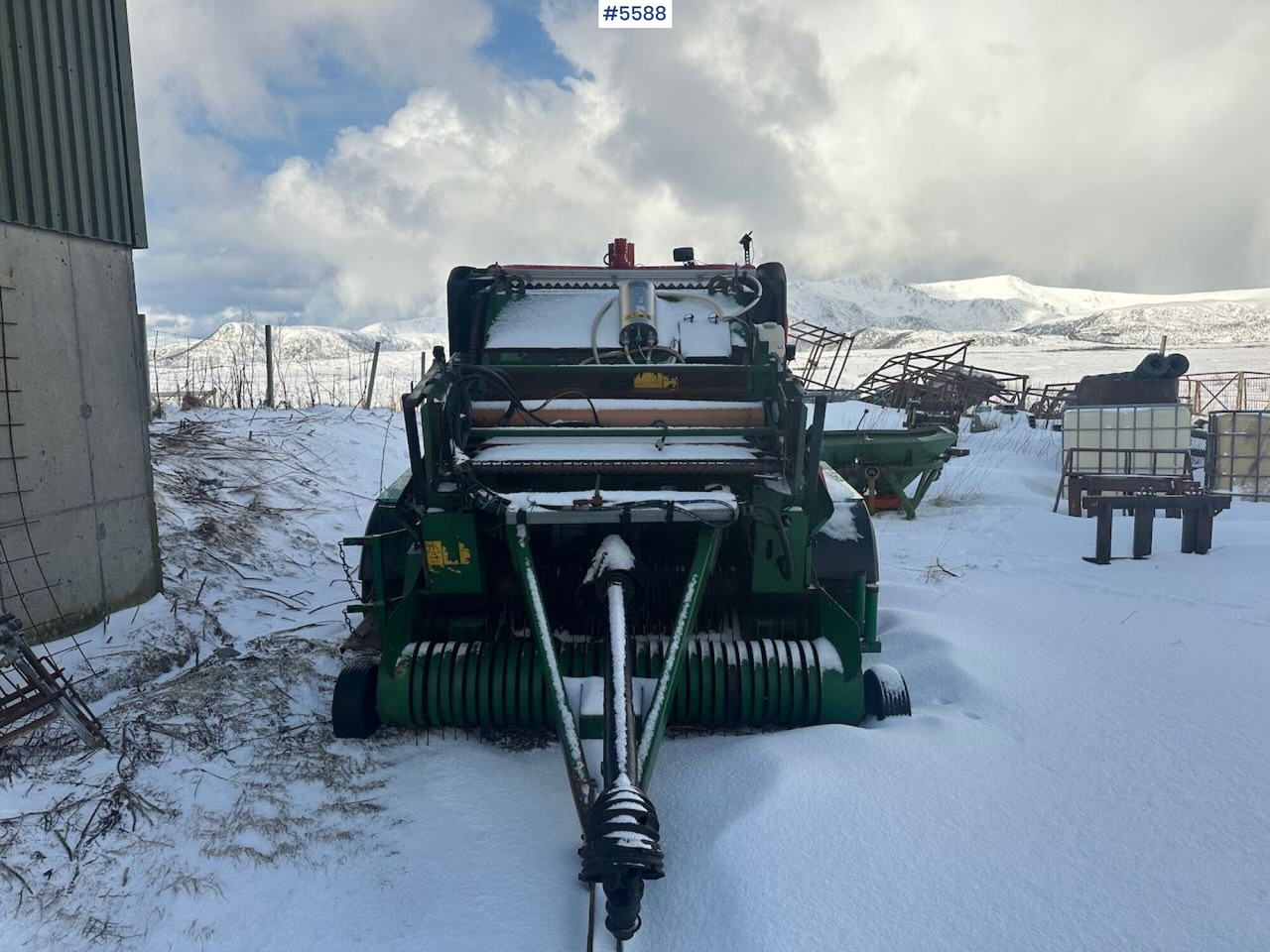 Техника для сенозаготовки Orkel GP 1260 round baler – repair project: фото 10