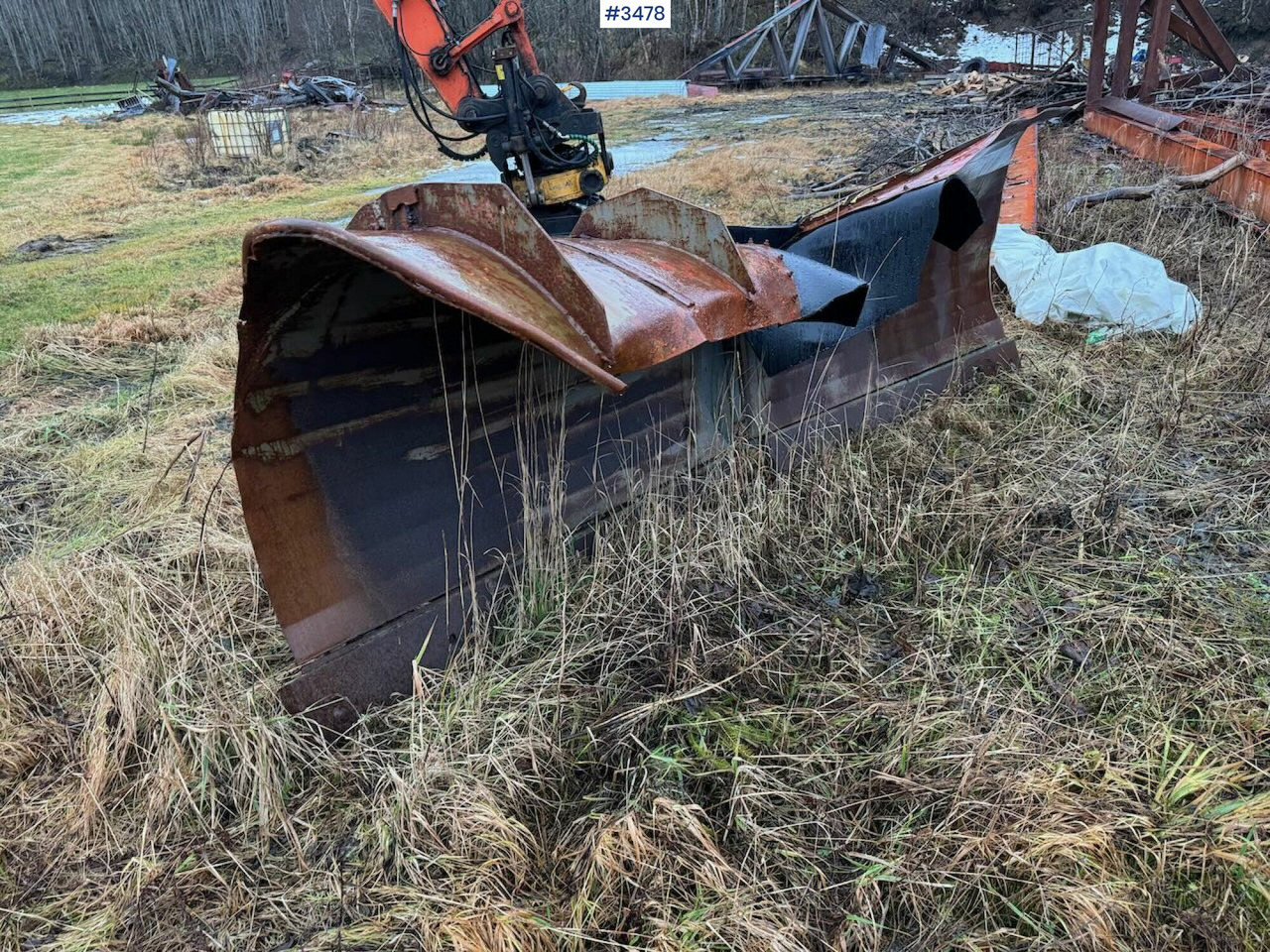 Отвал для снега V-plow: фото 1