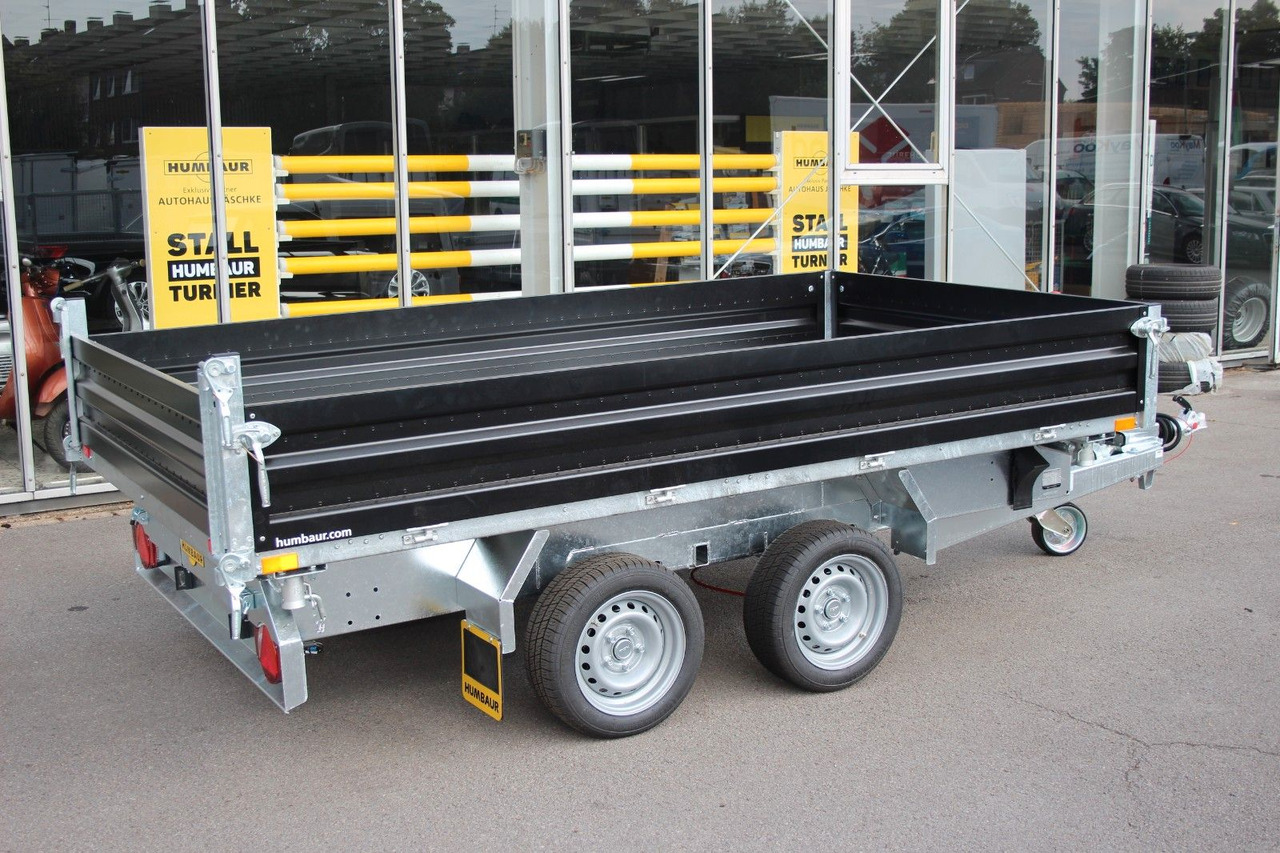 Humbaur HTK 3500.31 Stahl SCHWARZ NEU Dreiseitenkipper - Самосвальный прицеп: фото 2 Humbaur HTK 3500.31 Stahl SCHWARZ NEU Dreiseitenkipper - Самосвальный прицеп: фото 2