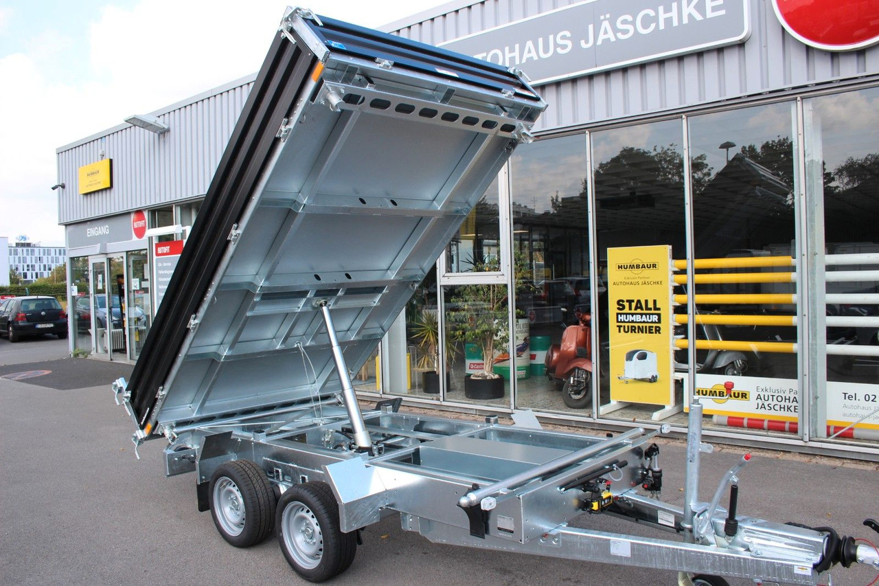 Самосвальный прицеп Humbaur HTK 3500.31 Stahl SCHWARZ NEU Dreiseitenkipper: фото 6