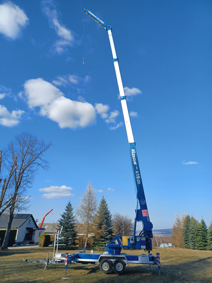 Klaas K19-28 - Мобильный кран, Прицеп: фото 5 Klaas K19-28 - Мобильный кран, Прицеп: фото 5