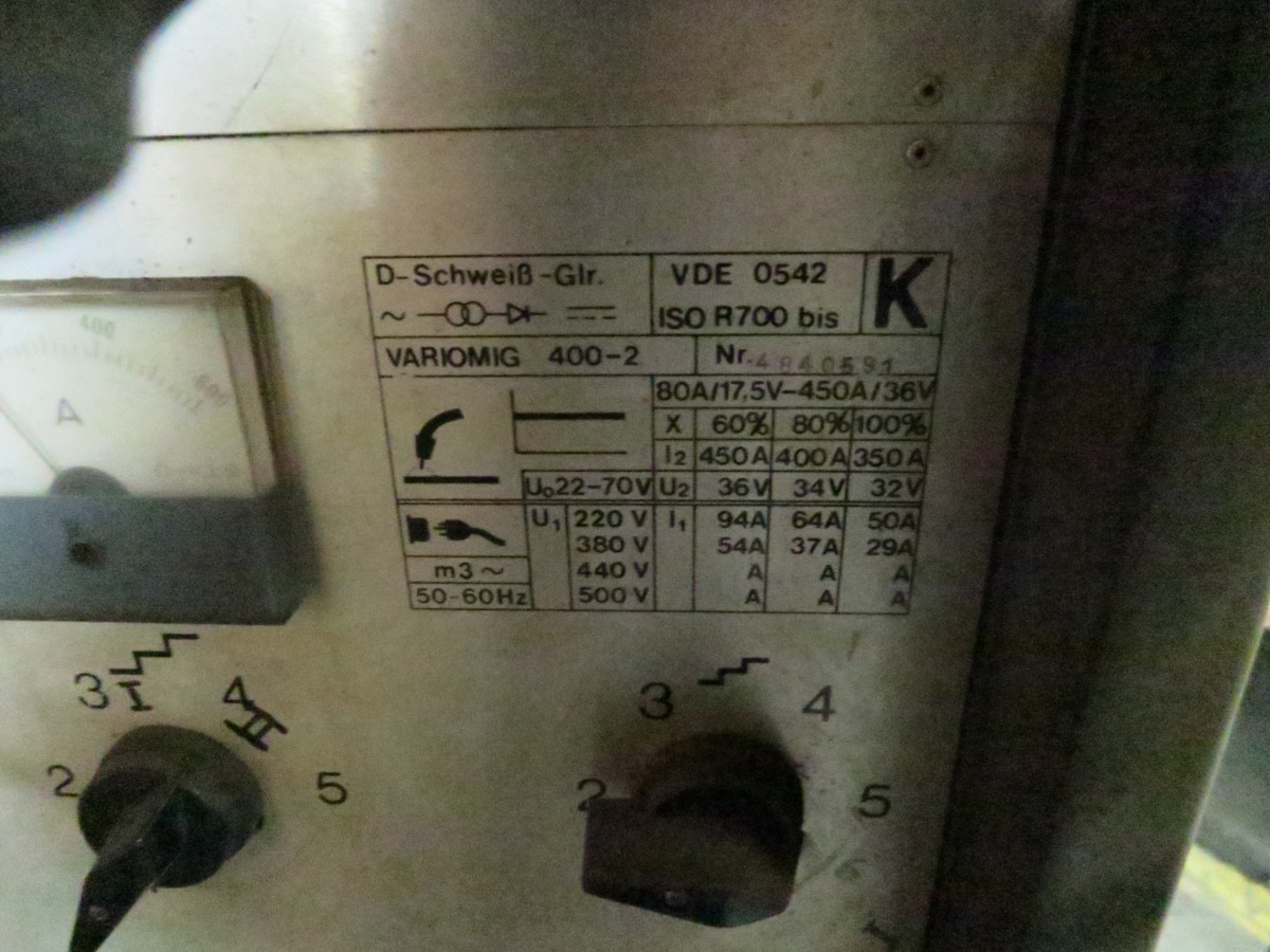 D-Schweiss Glr Variomig 400-2 - Сварочное оборудование: фото 3 D-Schweiss Glr Variomig 400-2 - Сварочное оборудование: фото 3