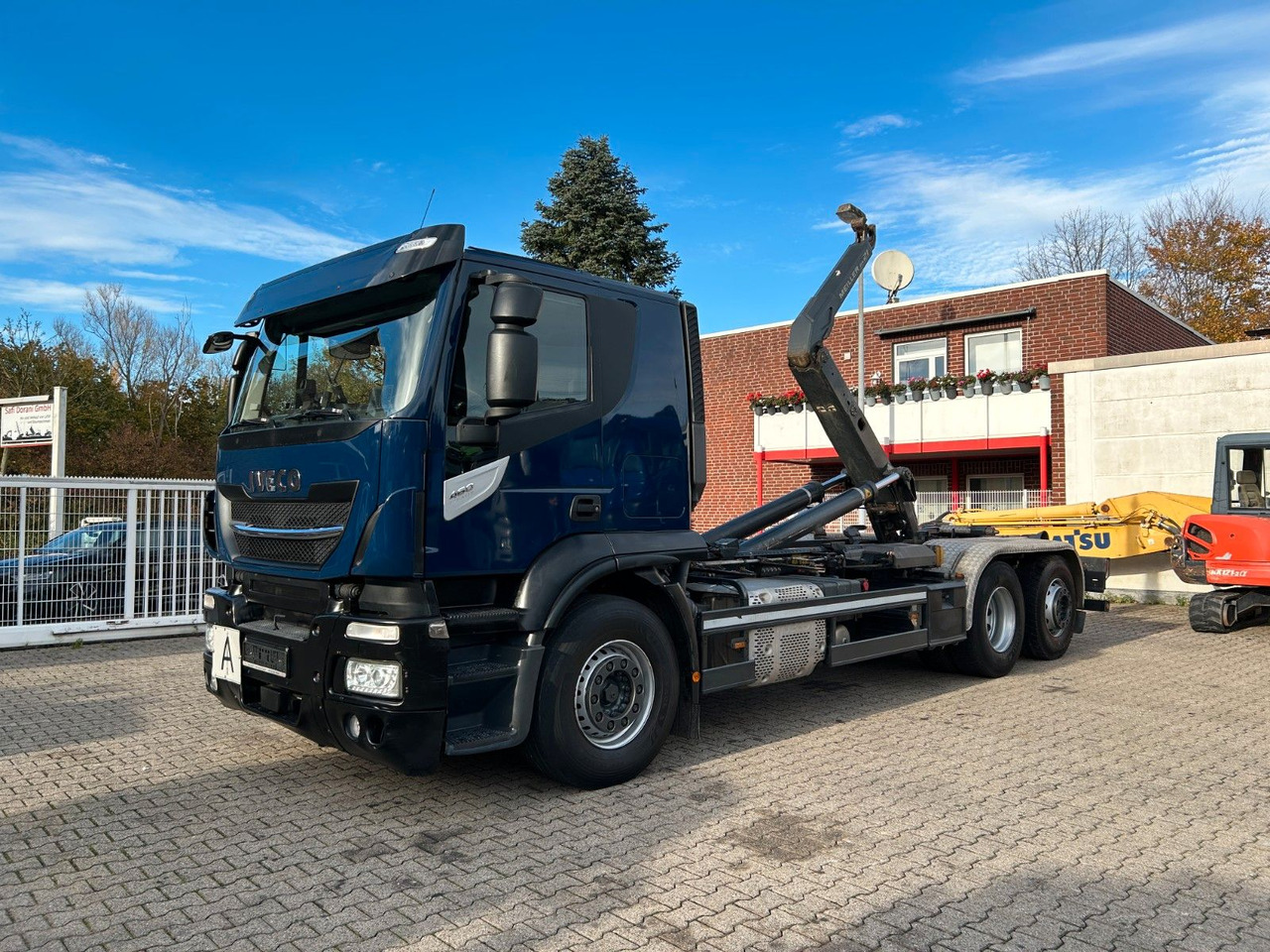 Iveco 460 Stralis MEILLER Abroller mit LIft-Lenkachse - Крюковой мультилифт: фото 1 Iveco 460 Stralis MEILLER Abroller mit LIft-Lenkachse - Крюковой мультилифт: фото 1